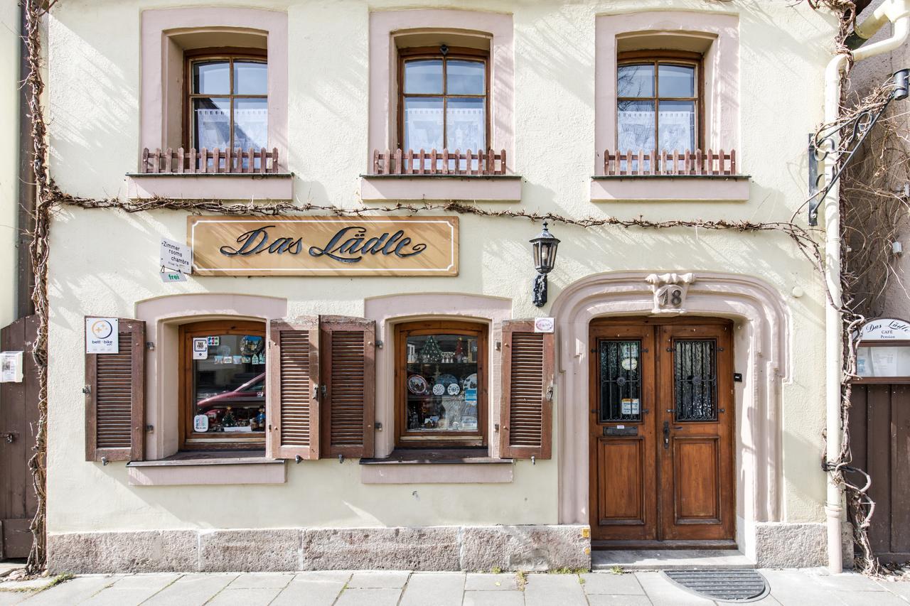 Pension „Das Laedle“ Rothenburg ob der Tauber Eksteriør billede