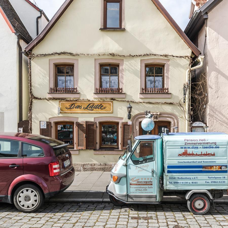 Pension „Das Laedle“ Rothenburg ob der Tauber Eksteriør billede