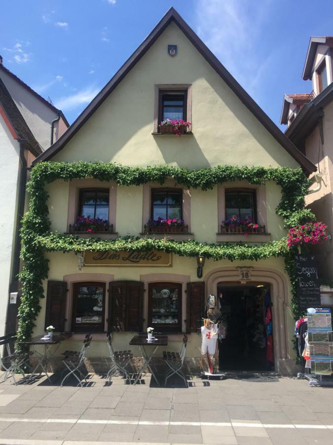 Pension „Das Laedle“ Rothenburg ob der Tauber Eksteriør billede